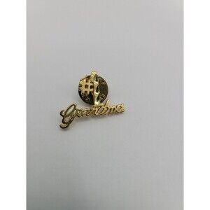 Vintage Brooch Pin Number One Grandma Gold Tone Jewelry Costume